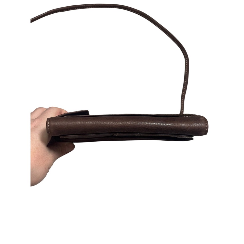 Fossil Brown Pebbled‎ Leather Crossbody
Wallet Bag - Picture 14 of 16